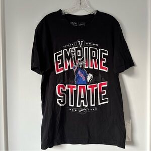 Violent Gentlemen New York Rangers Empire State Hockey black tshirt
